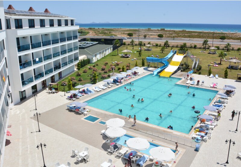 Kekova Deluxe Hotel Yukarıdan Görüntüsü
